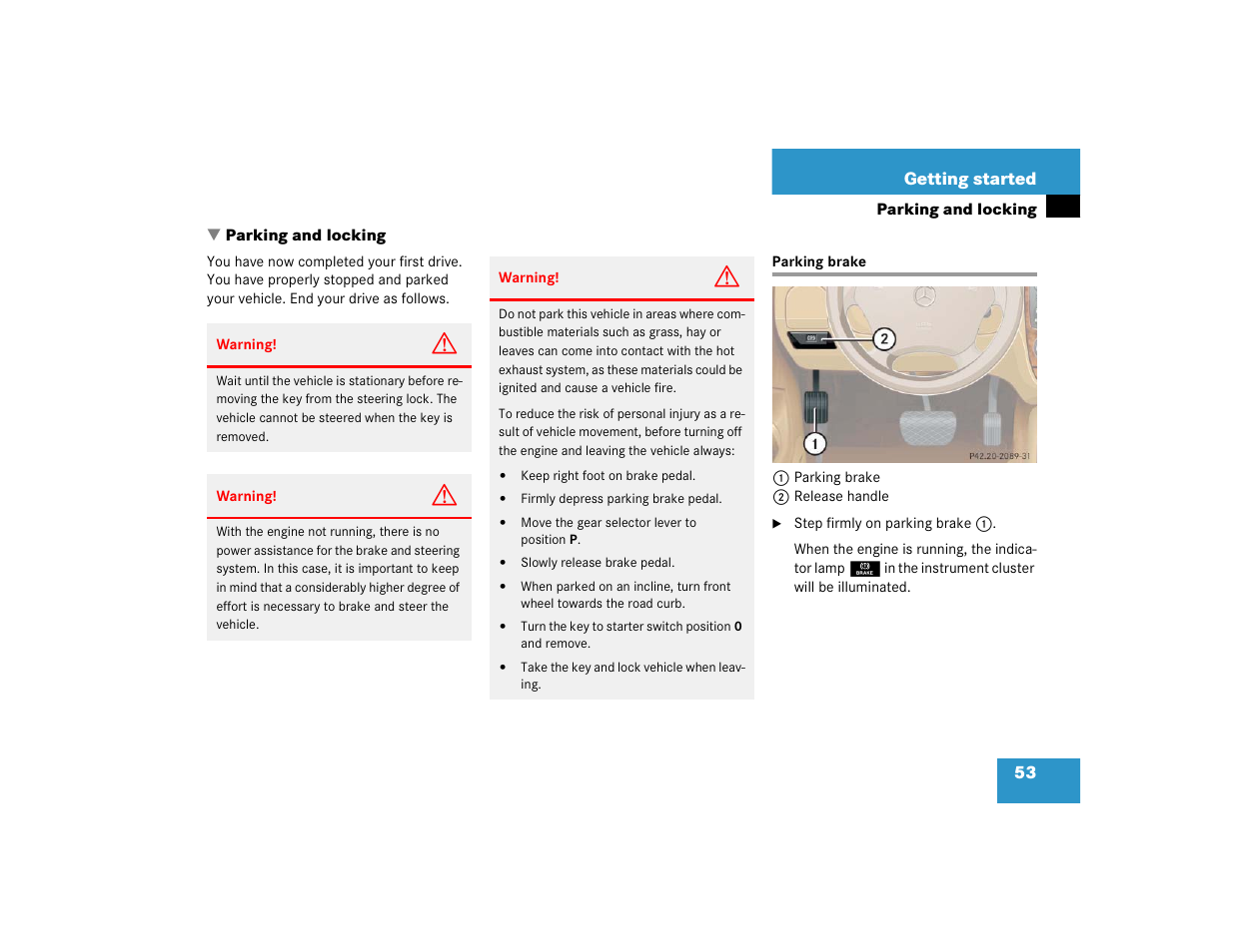 Mercedes-Benz 2004 ML 500 User Manual | Page 53 / 344