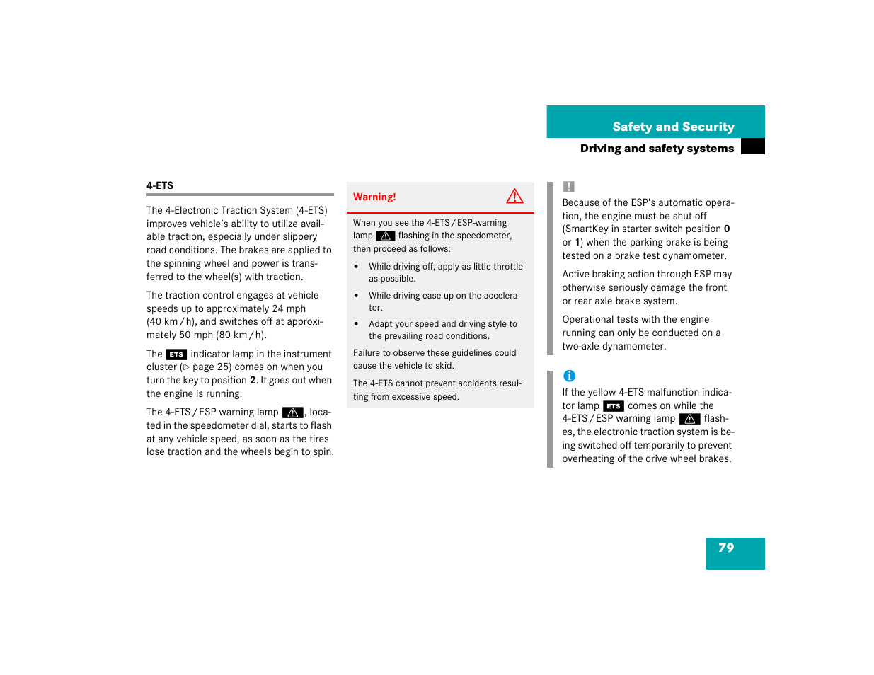 Mercedes-Benz 2004 ML 500 User Manual | Page 79 / 344
