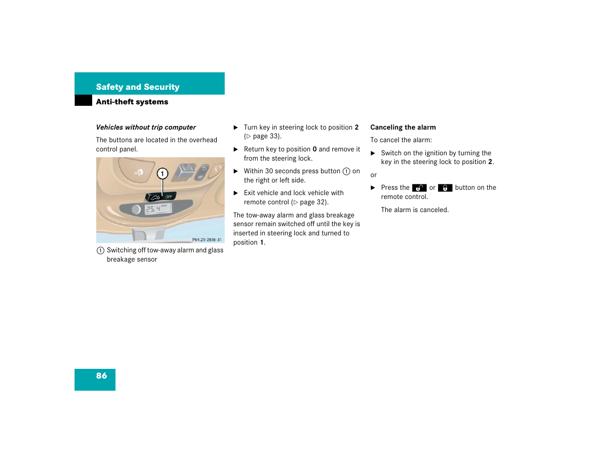 Mercedes-Benz 2004 ML 500 User Manual | Page 86 / 344