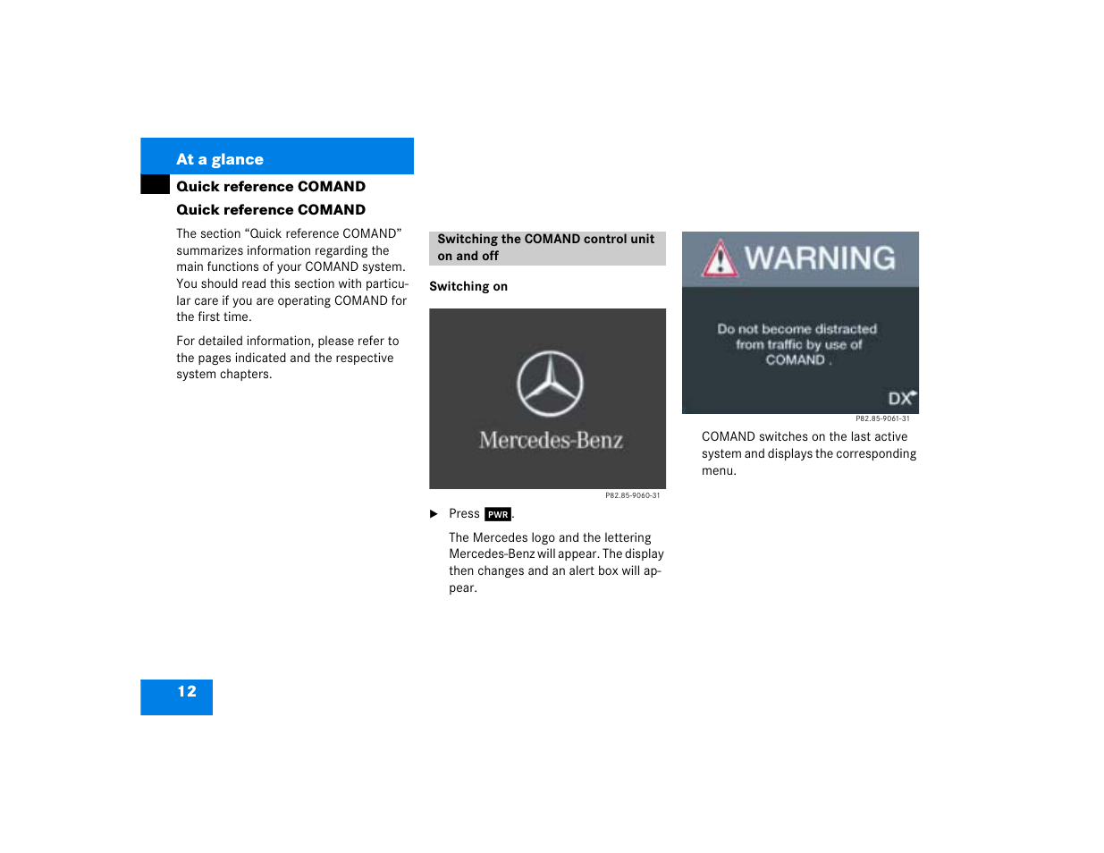 Mercedes-Benz Command 209 User Manual | Page 20 / 225