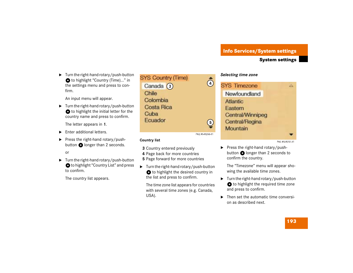 Mercedes-Benz Command 209 User Manual | Page 201 / 225