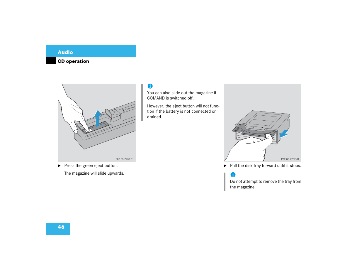 Mercedes-Benz Command 209 User Manual | Page 54 / 225