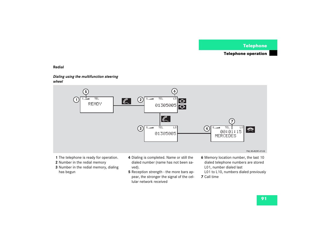 Mercedes-Benz Command 209 User Manual | Page 99 / 225