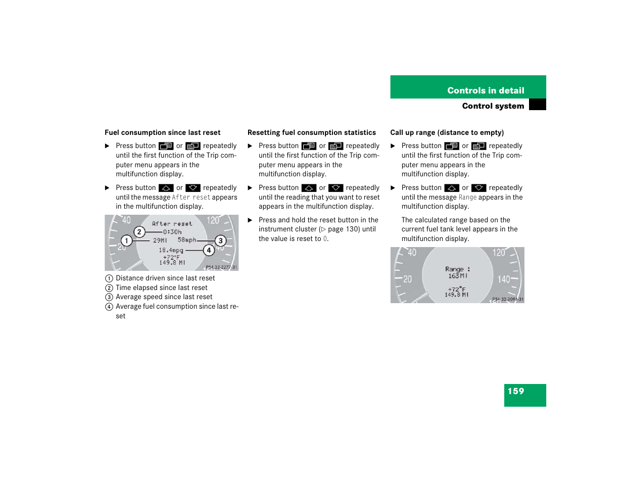 Mercedes-Benz 2005 CLK 320 User Manual | Page 160 / 506