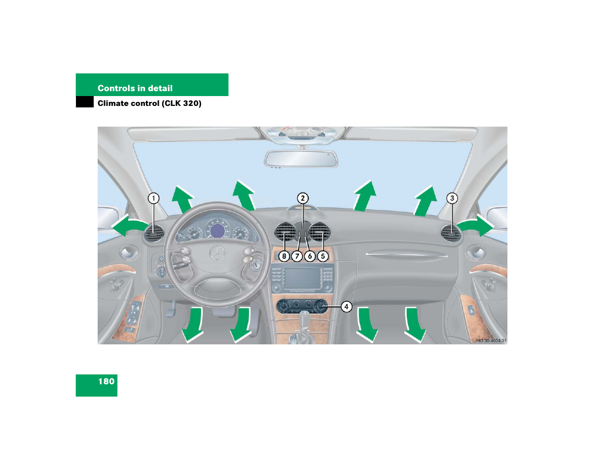 Mercedes-Benz 2005 CLK 320 User Manual | Page 181 / 506