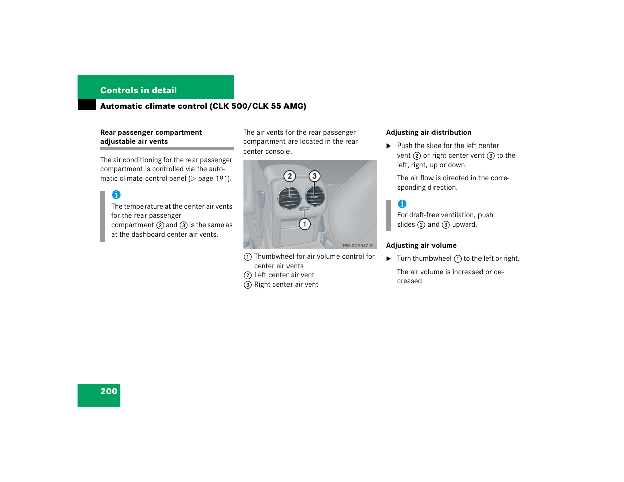 Mercedes-Benz 2005 CLK 320 User Manual | Page 201 / 506