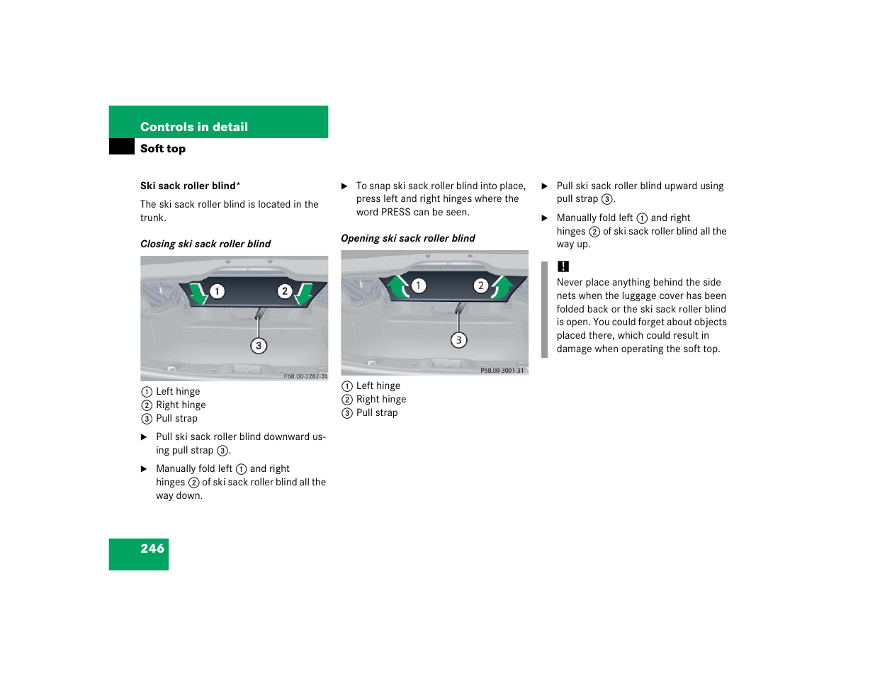 Mercedes-Benz 2005 CLK 320 User Manual | Page 247 / 506