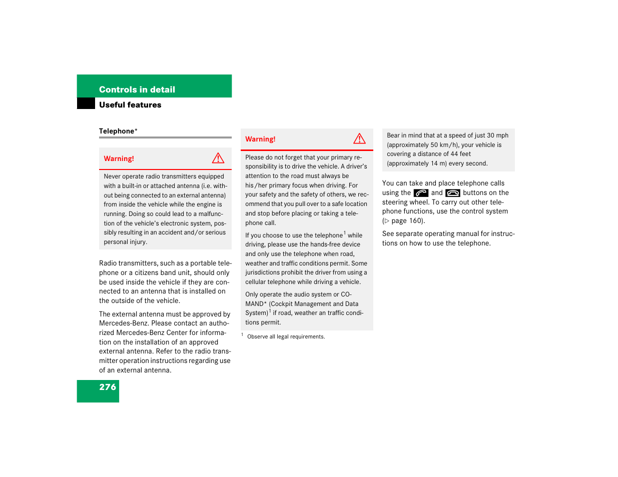 Mercedes-Benz 2005 CLK 320 User Manual | Page 277 / 506