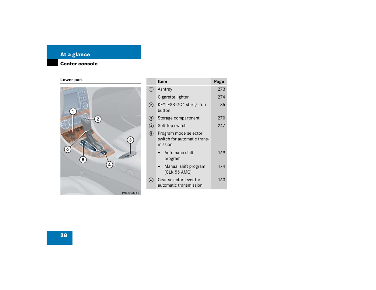 Mercedes-Benz 2005 CLK 320 User Manual | Page 29 / 506