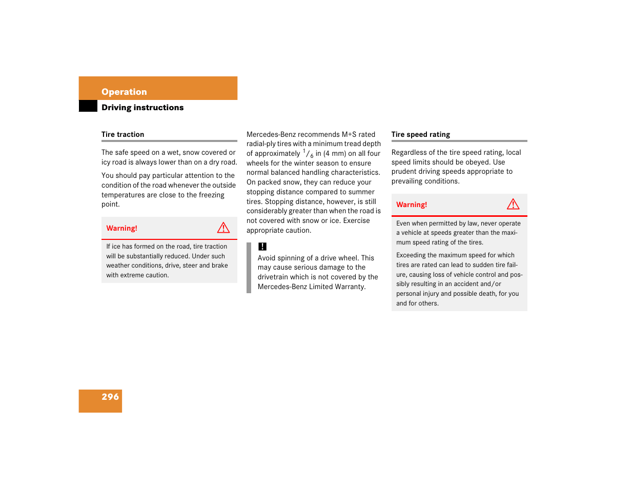 Mercedes-Benz 2005 CLK 320 User Manual | Page 297 / 506