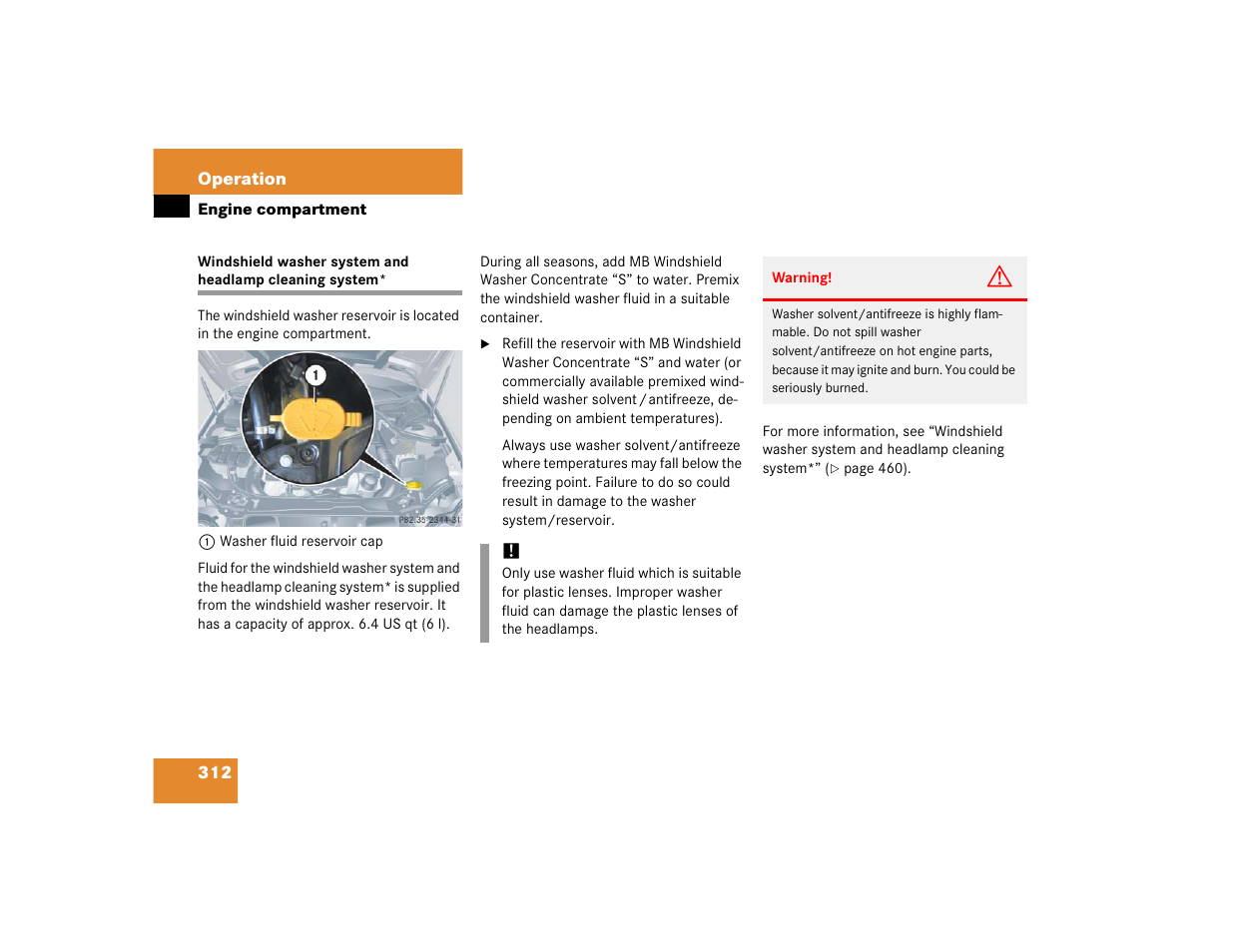 Mercedes-Benz 2005 CLK 320 User Manual | Page 313 / 506