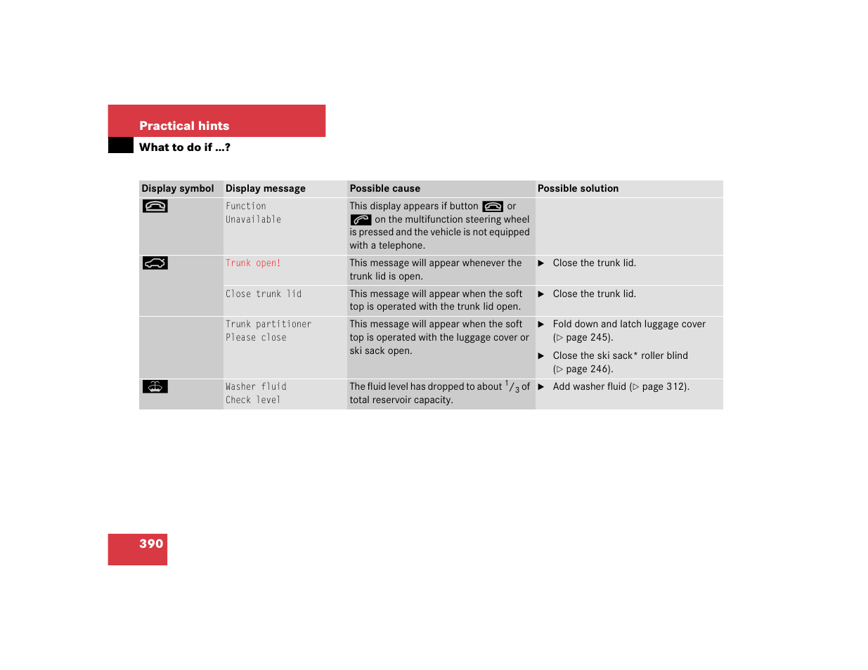 Mercedes-Benz 2005 CLK 320 User Manual | Page 391 / 506