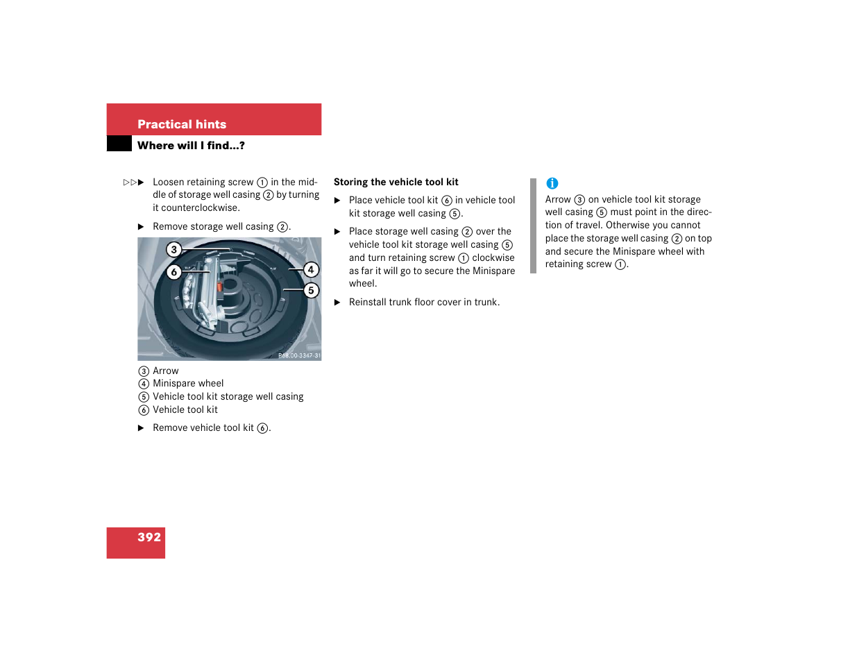 Mercedes-Benz 2005 CLK 320 User Manual | Page 393 / 506