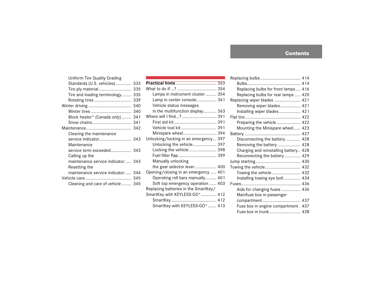 Mercedes-Benz 2005 CLK 320 User Manual | Page 8 / 506