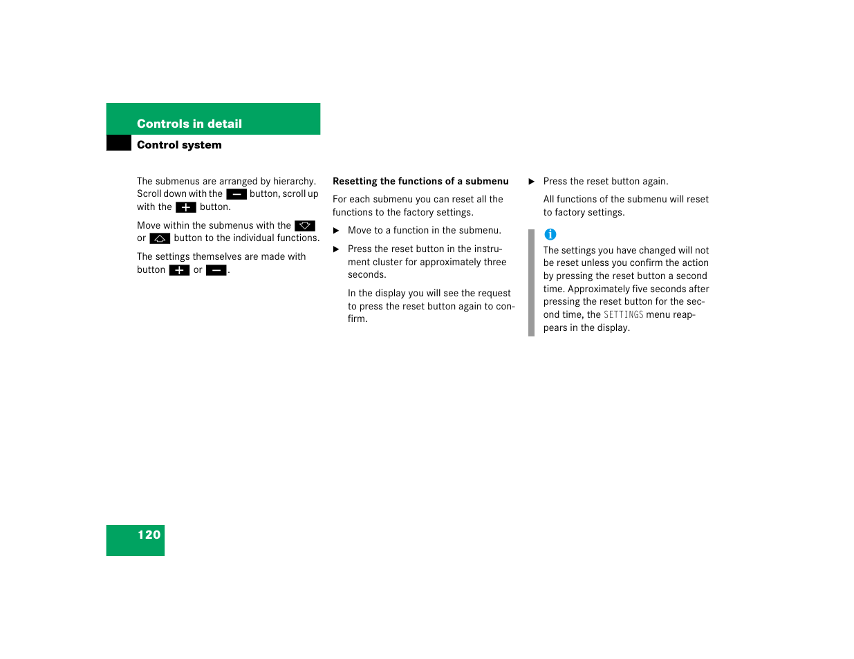Mercedes-Benz 2004 C-Class Coupe User Manual | Page 120 / 376