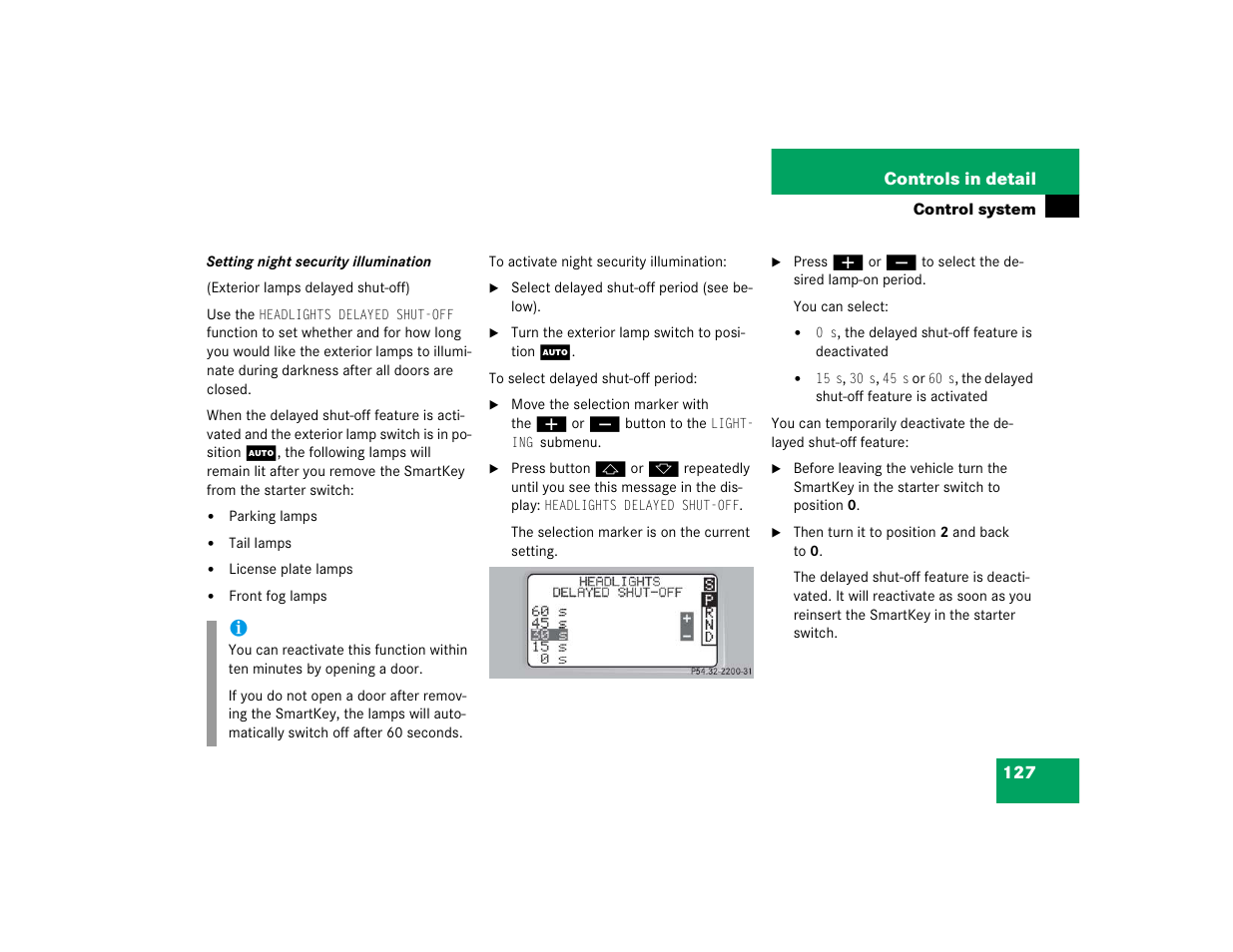 Mercedes-Benz 2004 C-Class Coupe User Manual | Page 127 / 376