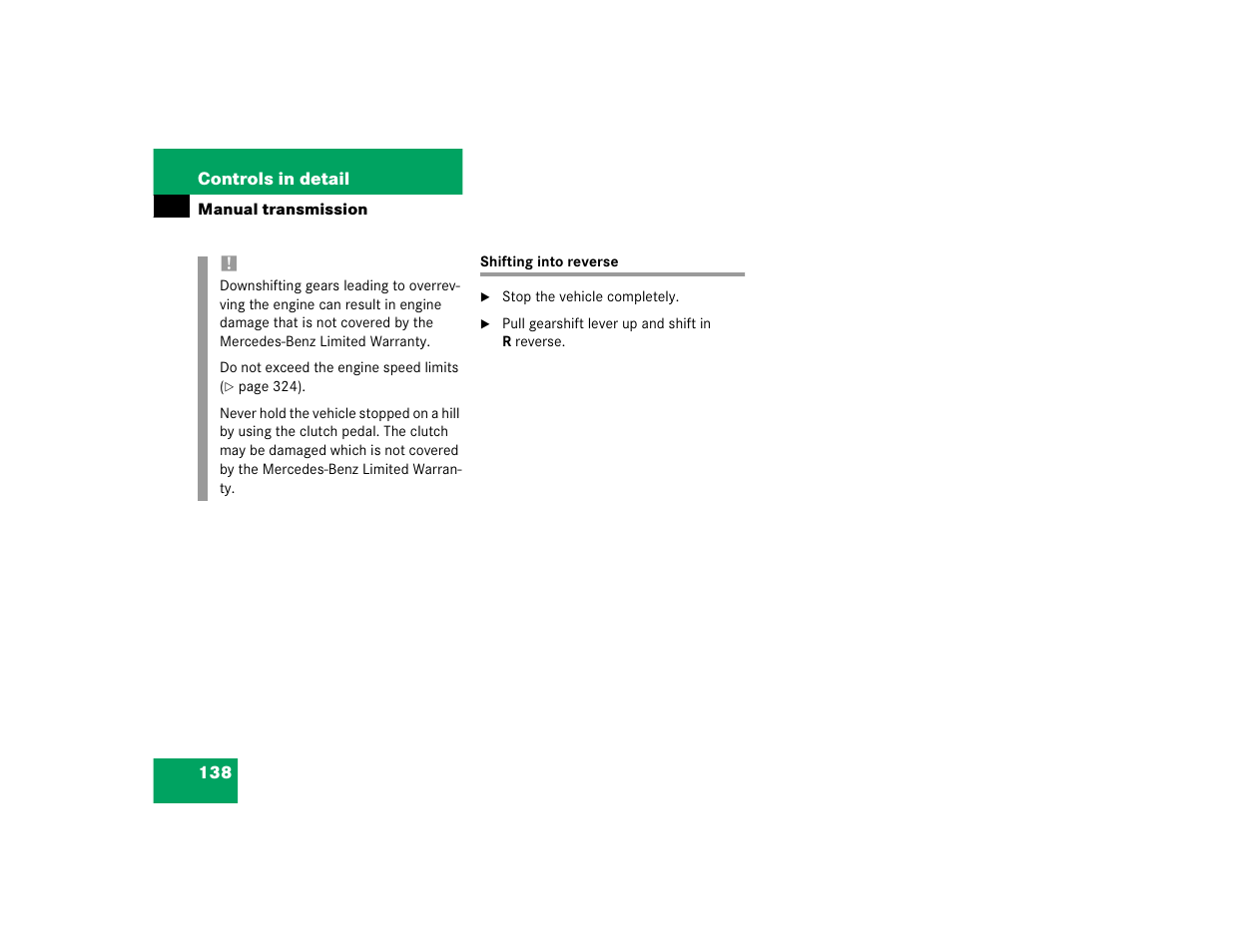 Mercedes-Benz 2004 C-Class Coupe User Manual | Page 138 / 376