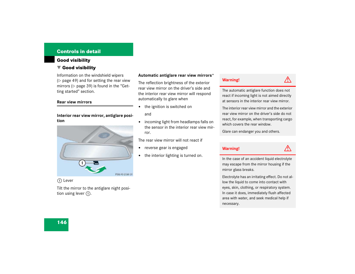 Mercedes-Benz 2004 C-Class Coupe User Manual | Page 146 / 376