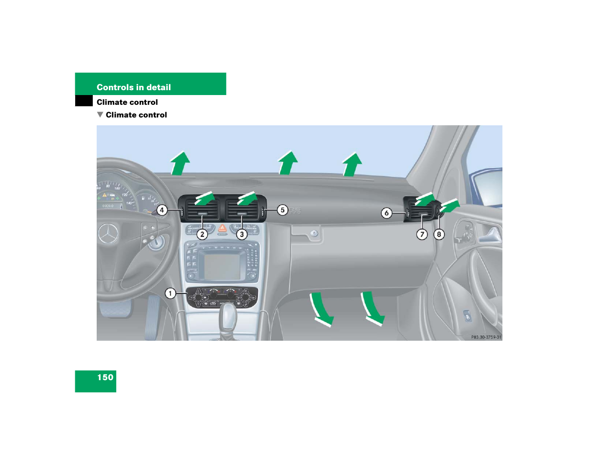 Mercedes-Benz 2004 C-Class Coupe User Manual | Page 150 / 376