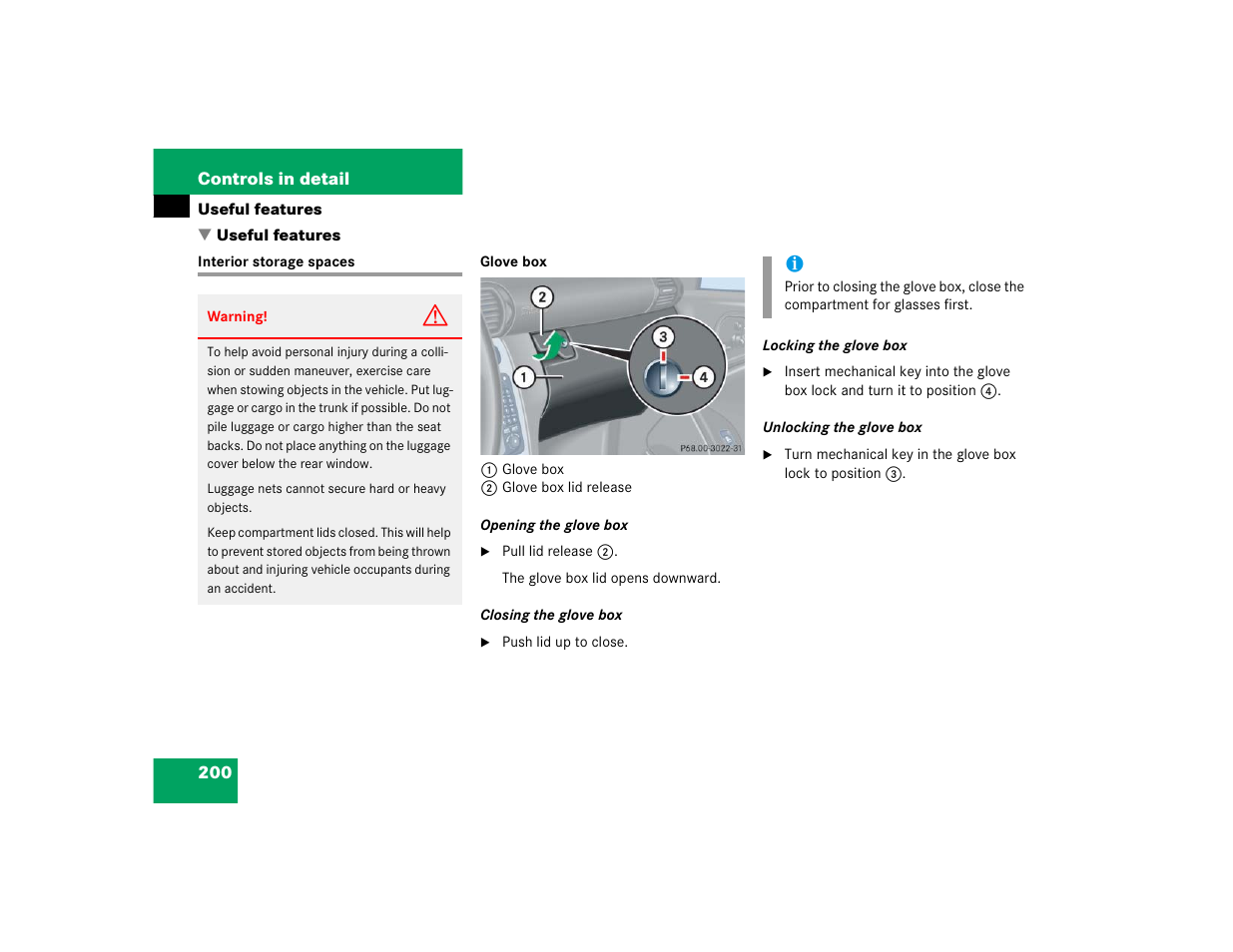 Mercedes-Benz 2004 C-Class Coupe User Manual | Page 200 / 376