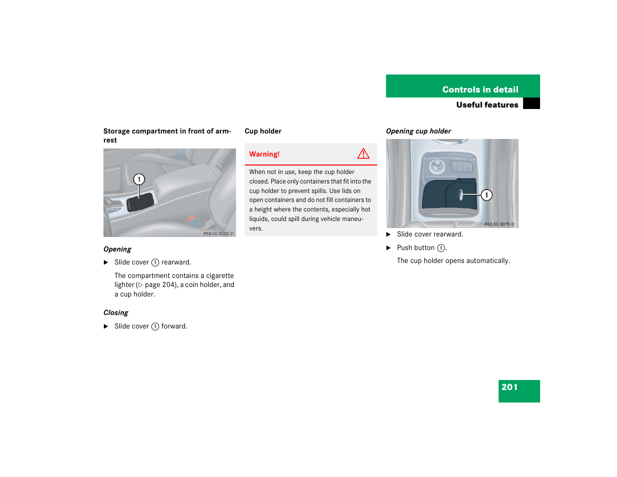 Mercedes-Benz 2004 C-Class Coupe User Manual | Page 201 / 376