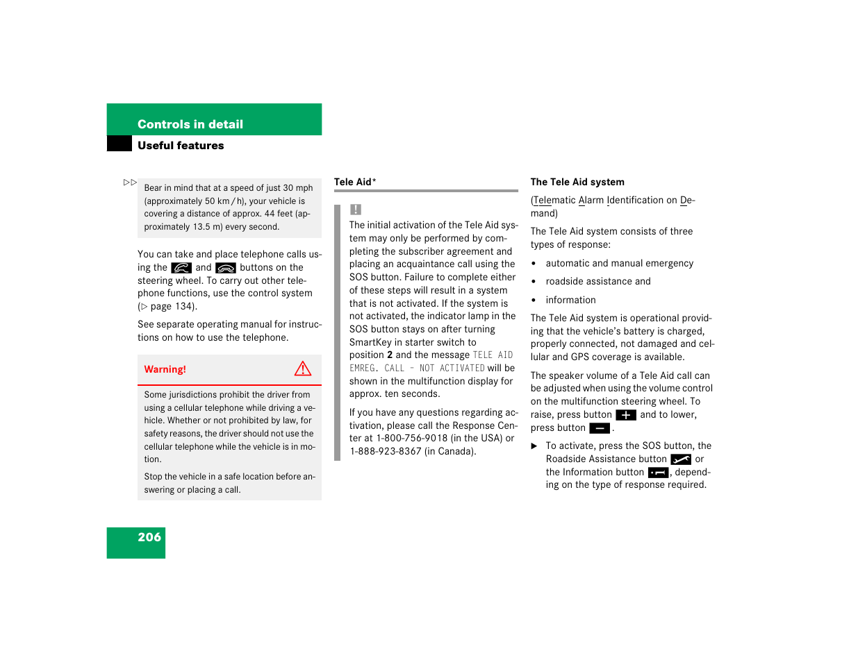 Mercedes-Benz 2004 C-Class Coupe User Manual | Page 206 / 376