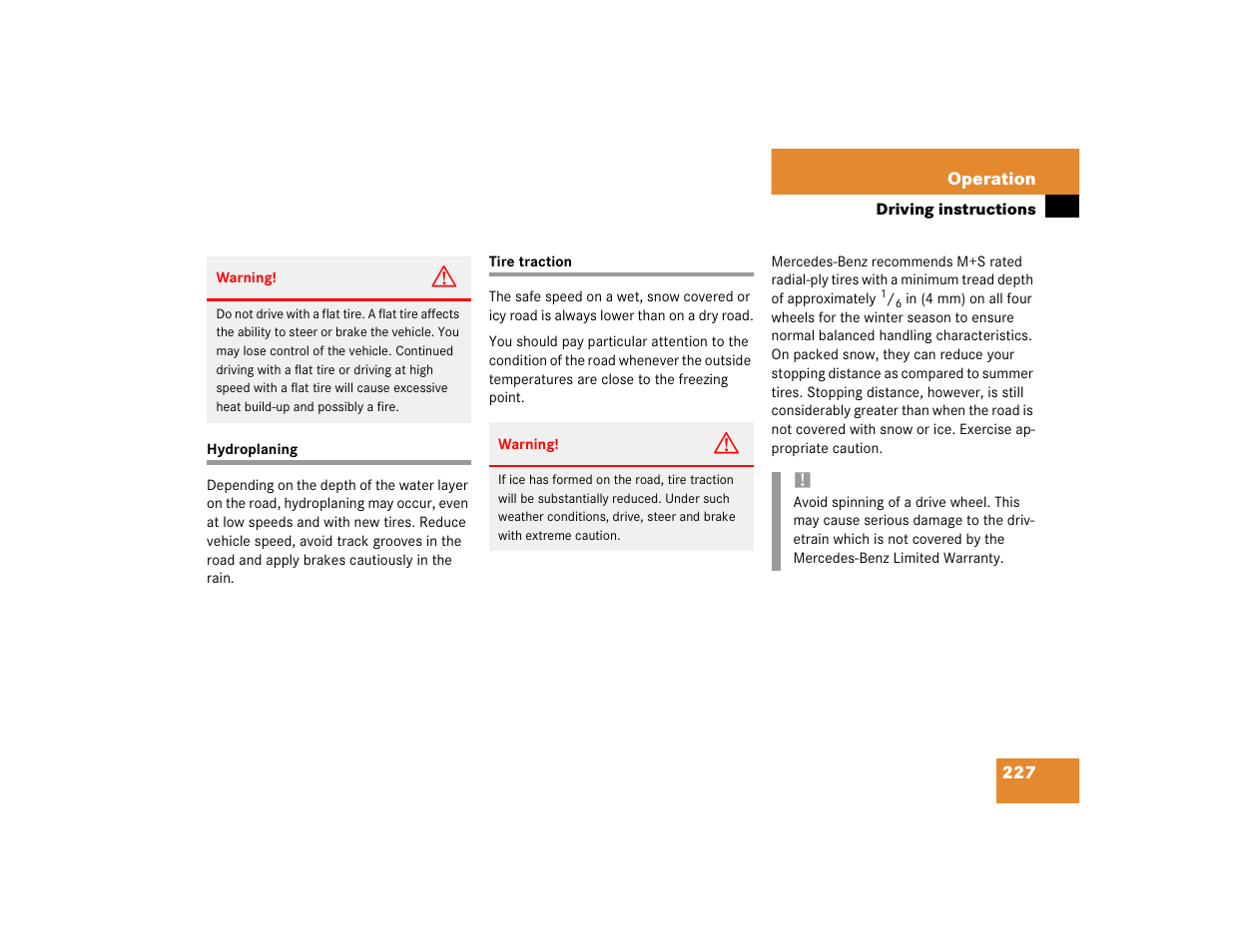 Mercedes-Benz 2004 C-Class Coupe User Manual | Page 227 / 376