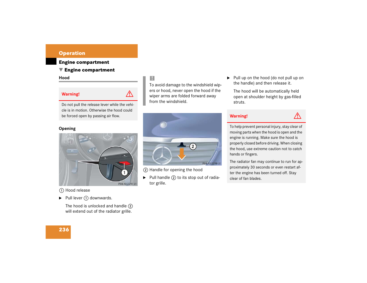 Mercedes-Benz 2004 C-Class Coupe User Manual | Page 236 / 376