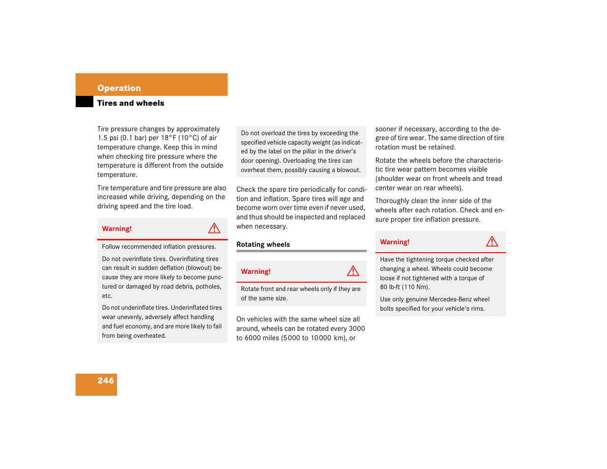 Mercedes-Benz 2004 C-Class Coupe User Manual | Page 246 / 376