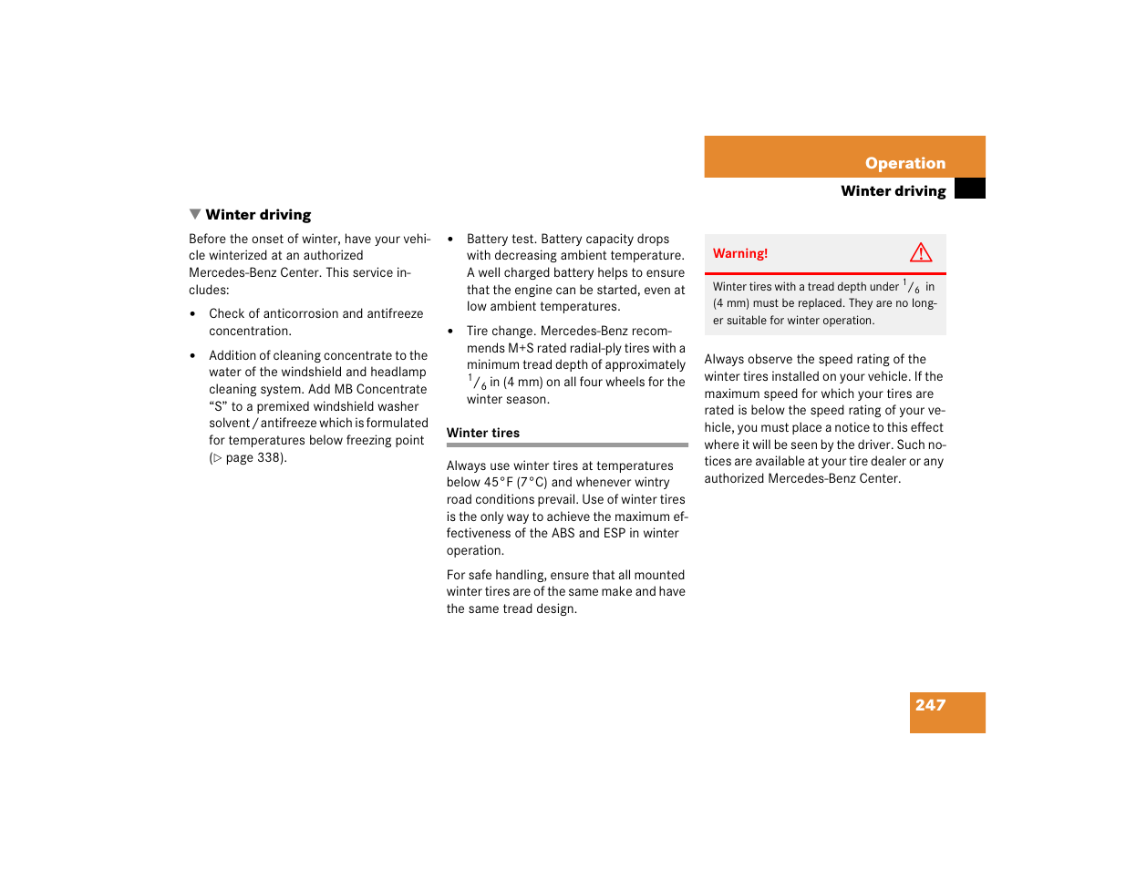 Mercedes-Benz 2004 C-Class Coupe User Manual | Page 247 / 376