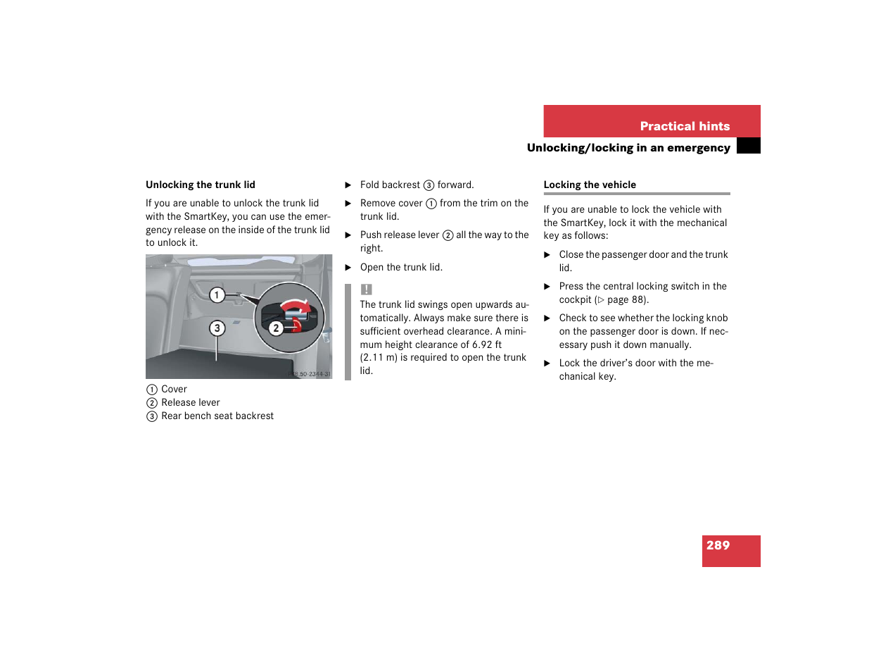 Mercedes-Benz 2004 C-Class Coupe User Manual | Page 289 / 376
