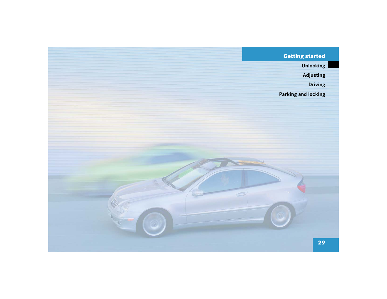 Mercedes-Benz 2004 C-Class Coupe User Manual | Page 29 / 376