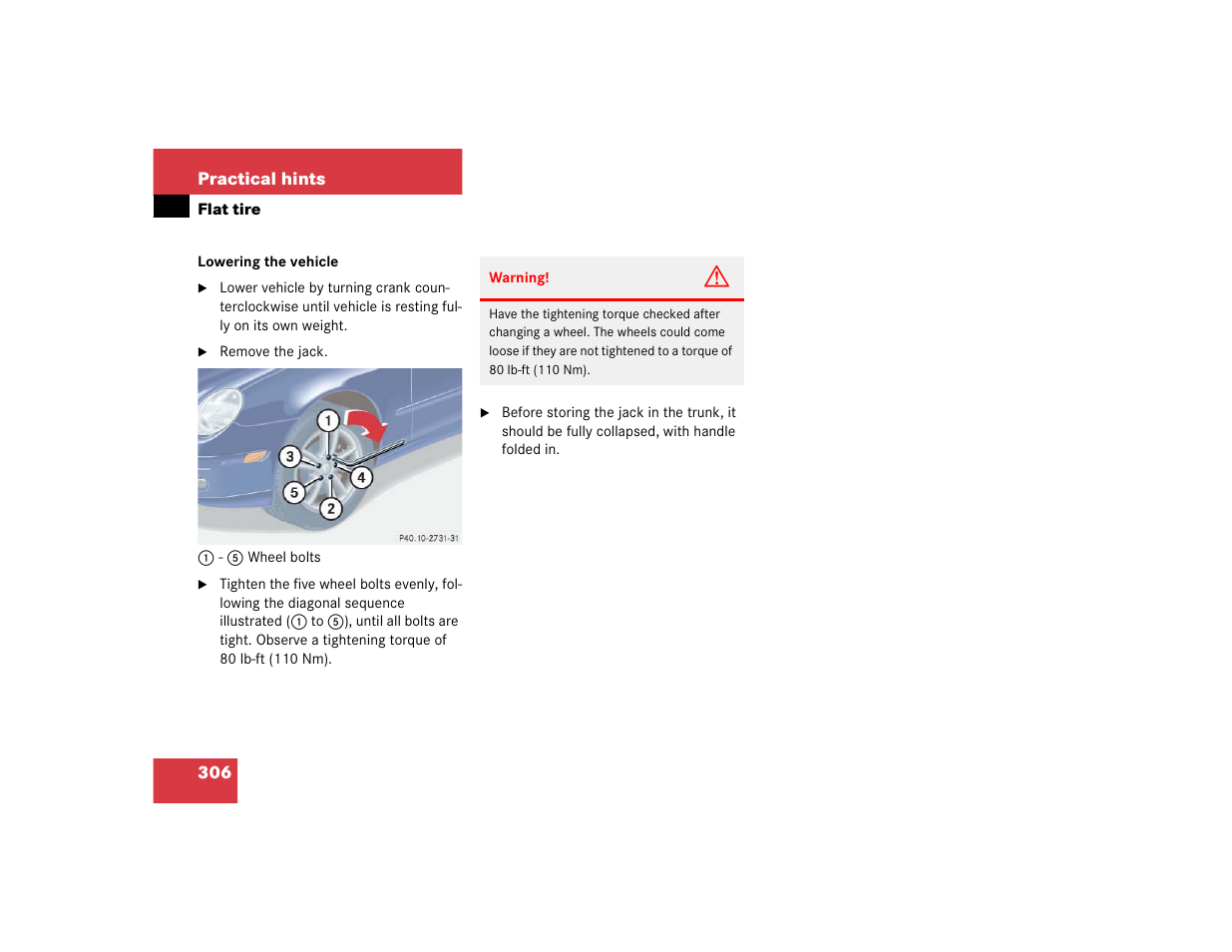 Mercedes-Benz 2004 C-Class Coupe User Manual | Page 306 / 376