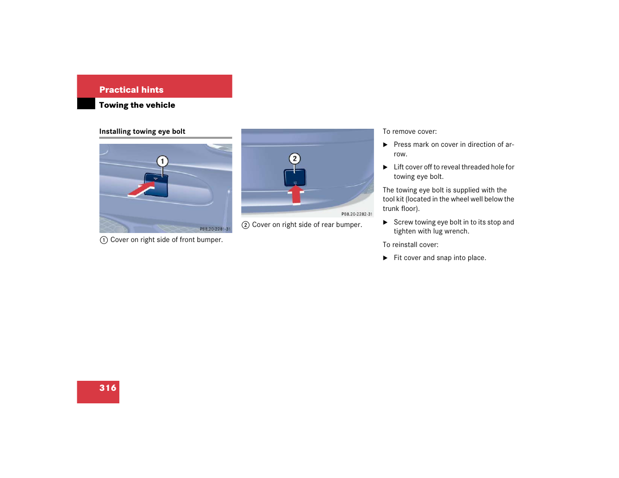 Mercedes-Benz 2004 C-Class Coupe User Manual | Page 316 / 376