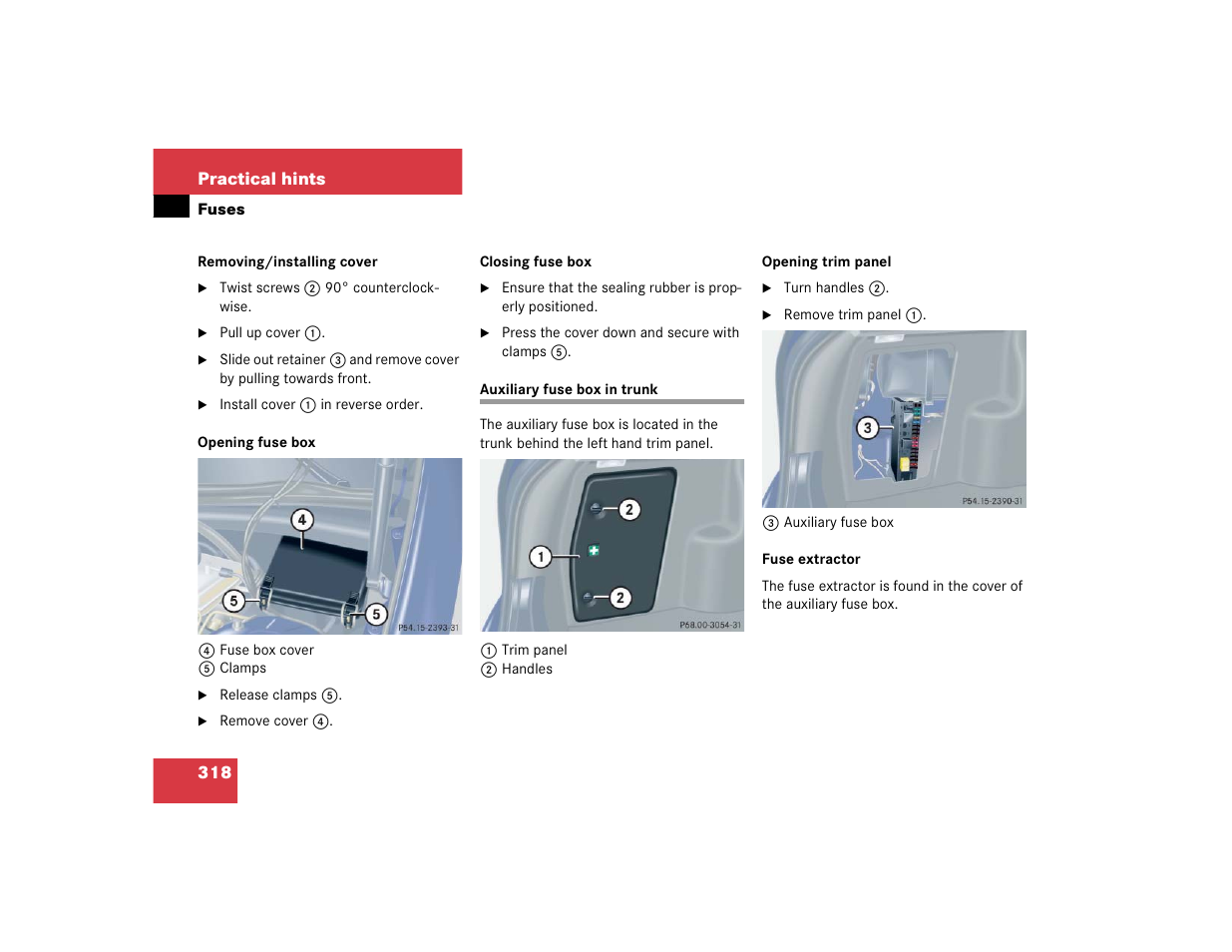 Mercedes-Benz 2004 C-Class Coupe User Manual | Page 318 / 376