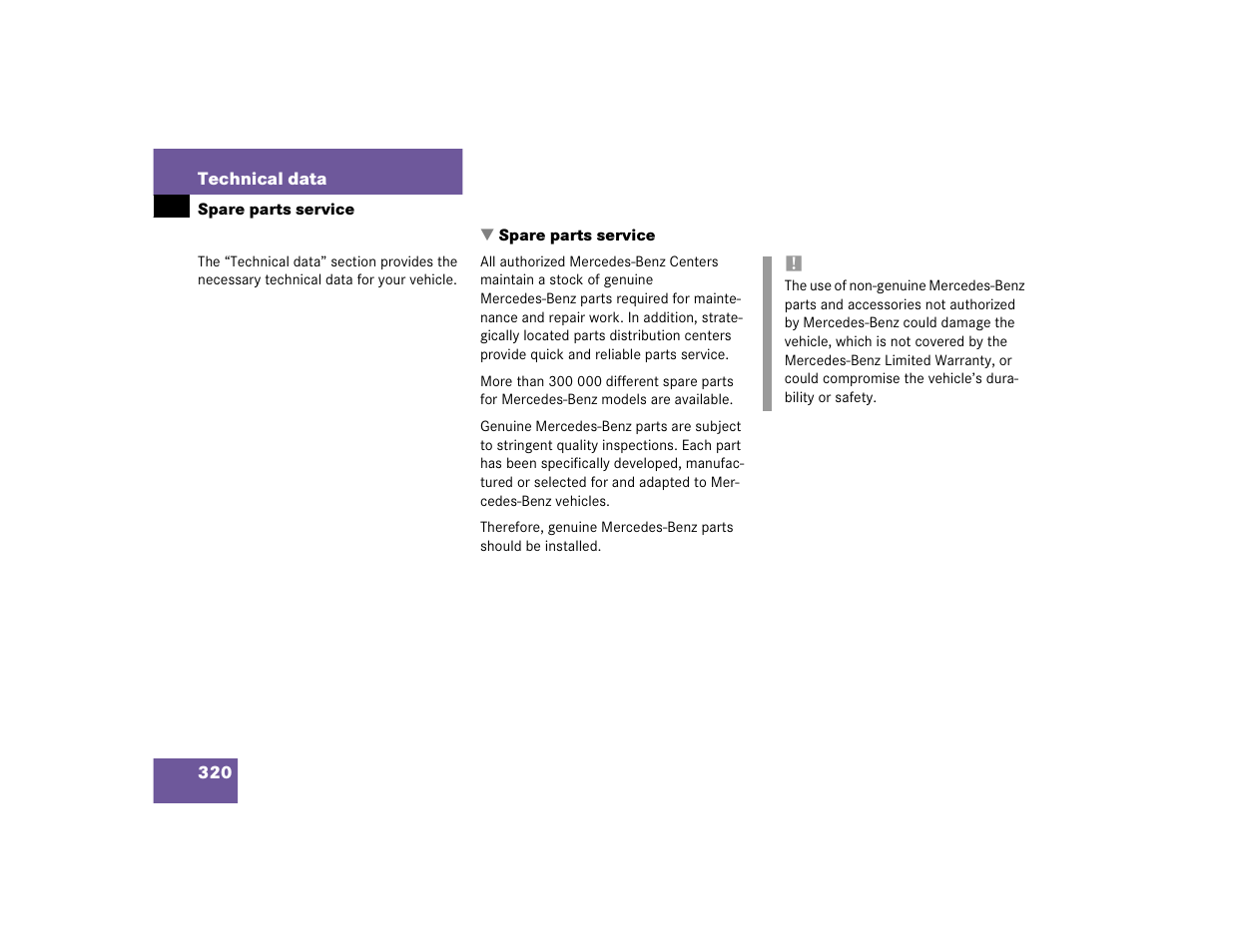 Mercedes-Benz 2004 C-Class Coupe User Manual | Page 320 / 376
