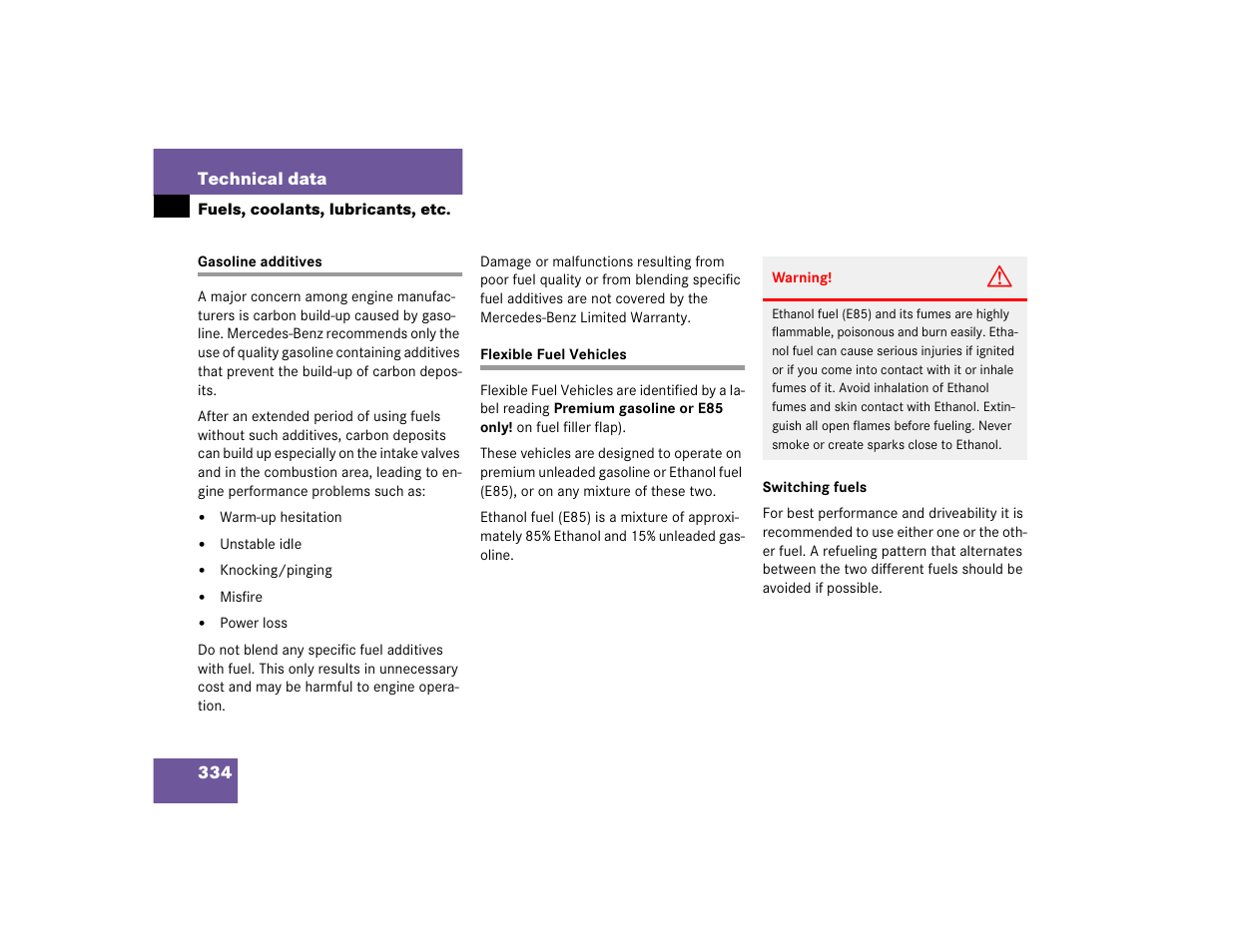 Mercedes-Benz 2004 C-Class Coupe User Manual | Page 334 / 376
