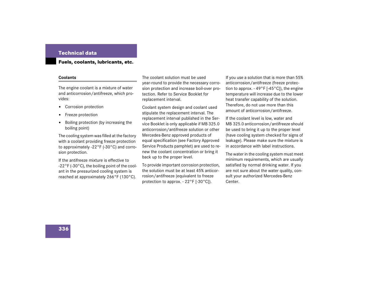 Mercedes-Benz 2004 C-Class Coupe User Manual | Page 336 / 376