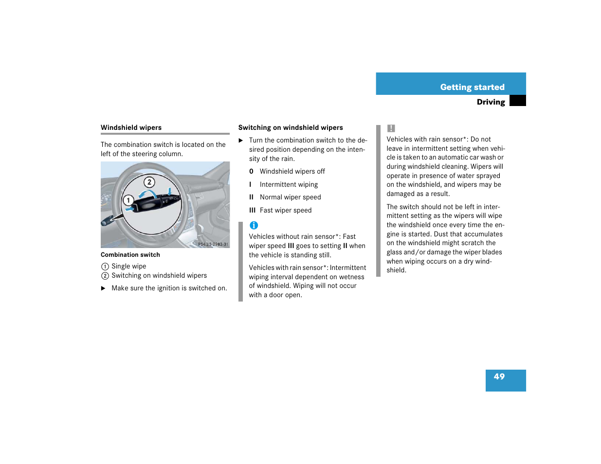 Mercedes-Benz 2004 C-Class Coupe User Manual | Page 49 / 376