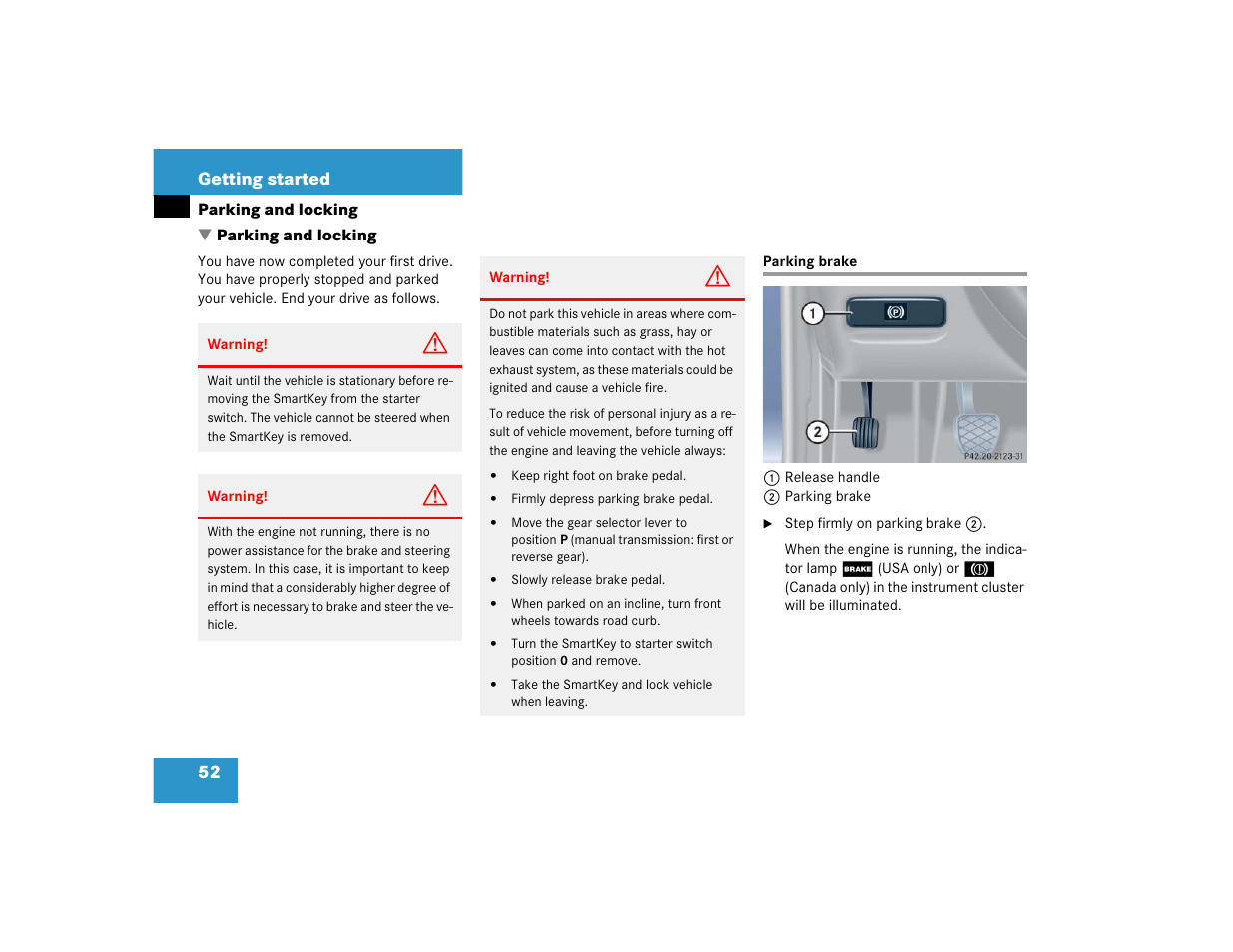 Mercedes-Benz 2004 C-Class Coupe User Manual | Page 52 / 376