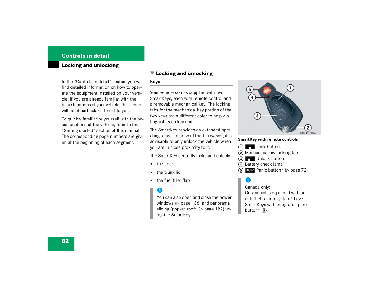 Mercedes-Benz 2004 C-Class Coupe User Manual | Page 82 / 376