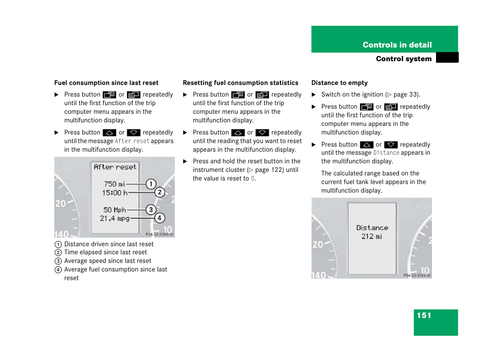 Mercedes-Benz 2006 C 55 AMG User Manual | Page 152 / 473