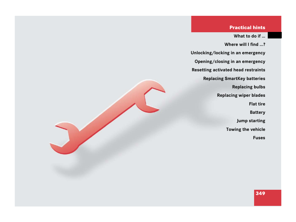 Practical hints | Mercedes-Benz 2006 C 55 AMG User Manual | Page 350 / 473