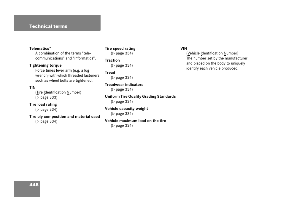 Mercedes-Benz 2006 C 55 AMG User Manual | Page 449 / 473