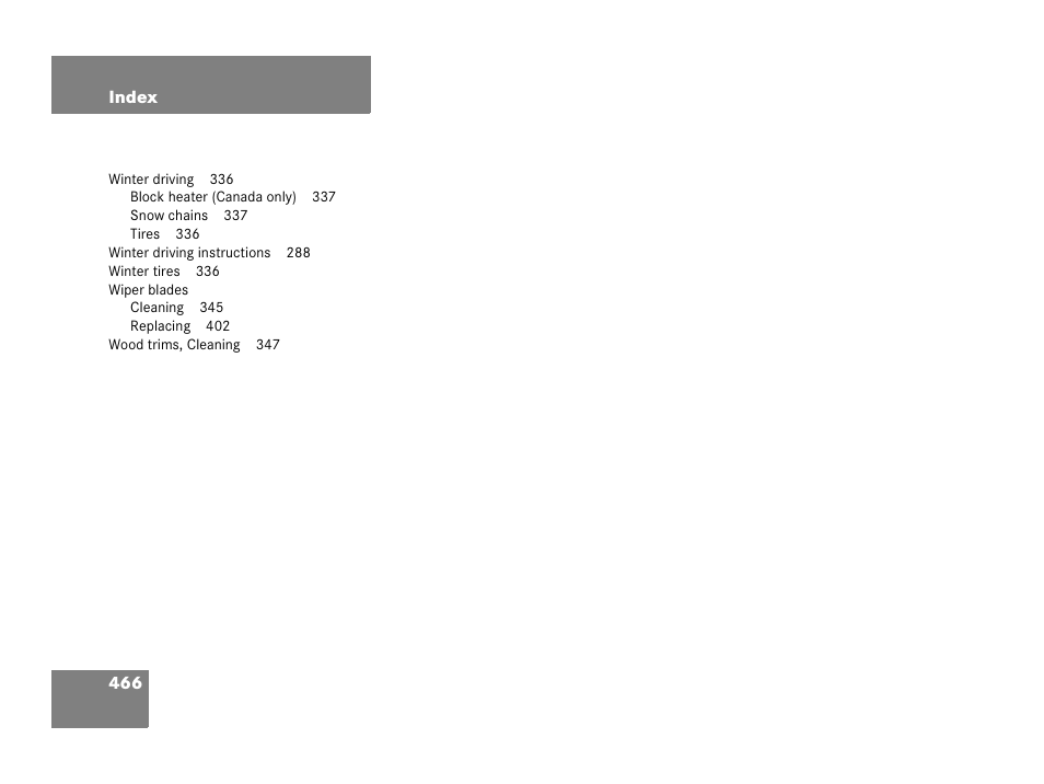 Mercedes-Benz 2006 C 55 AMG User Manual | Page 467 / 473