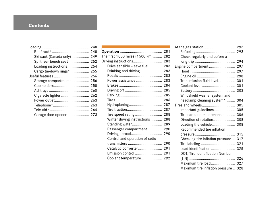 Mercedes-Benz 2006 C 55 AMG User Manual | Page 7 / 473