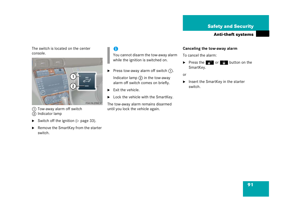 Mercedes-Benz 2006 C 55 AMG User Manual | Page 92 / 473