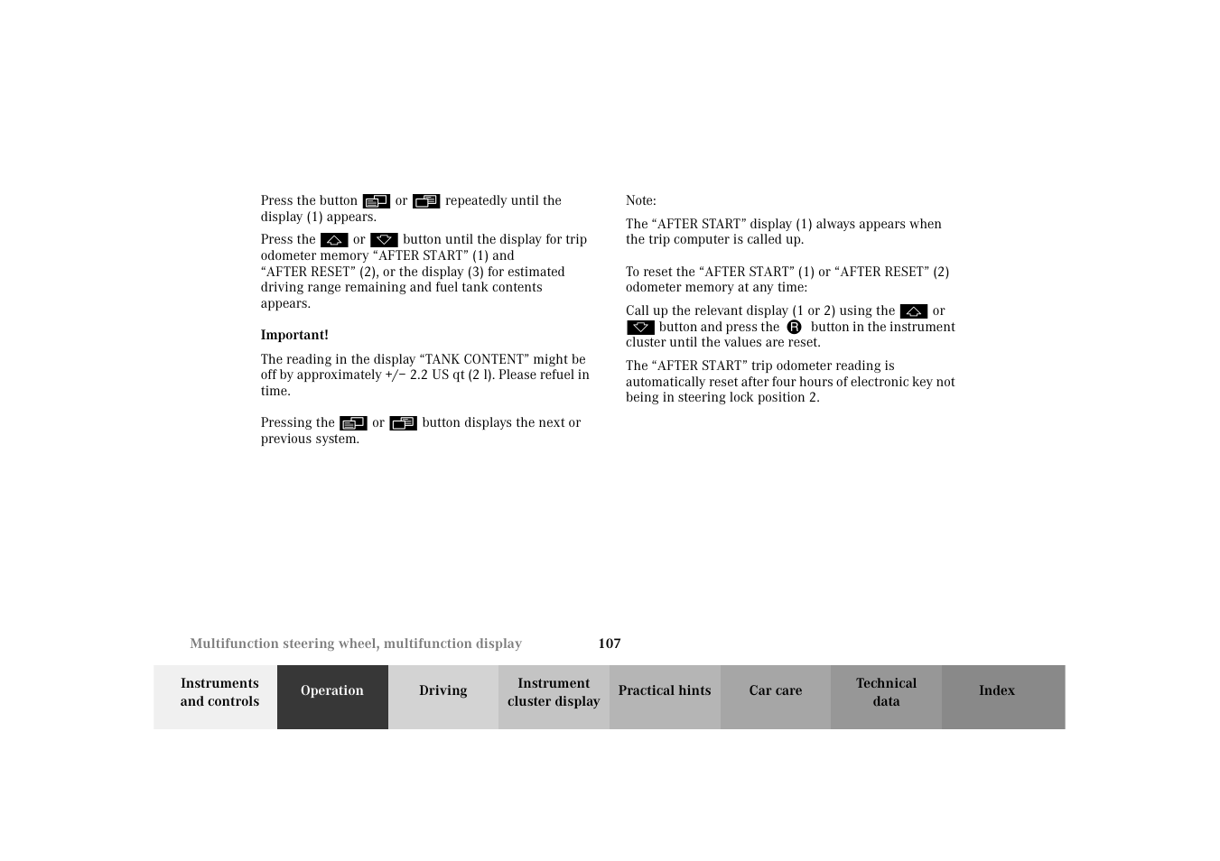 Mercedes-Benz 2003 E -Class Wagon User Manual | Page 110 / 354