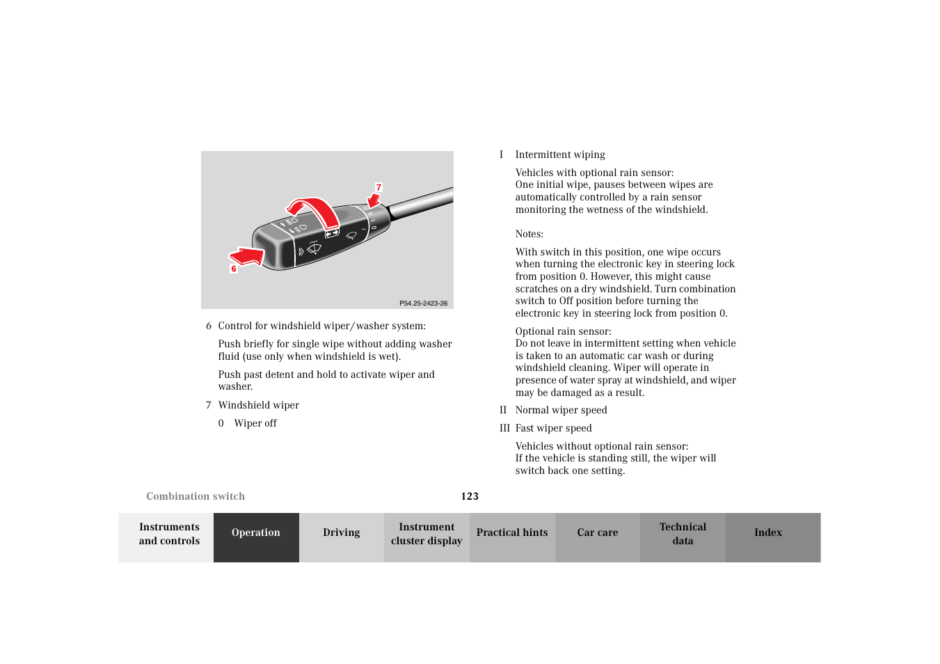 Mercedes-Benz 2003 E -Class Wagon User Manual | Page 126 / 354