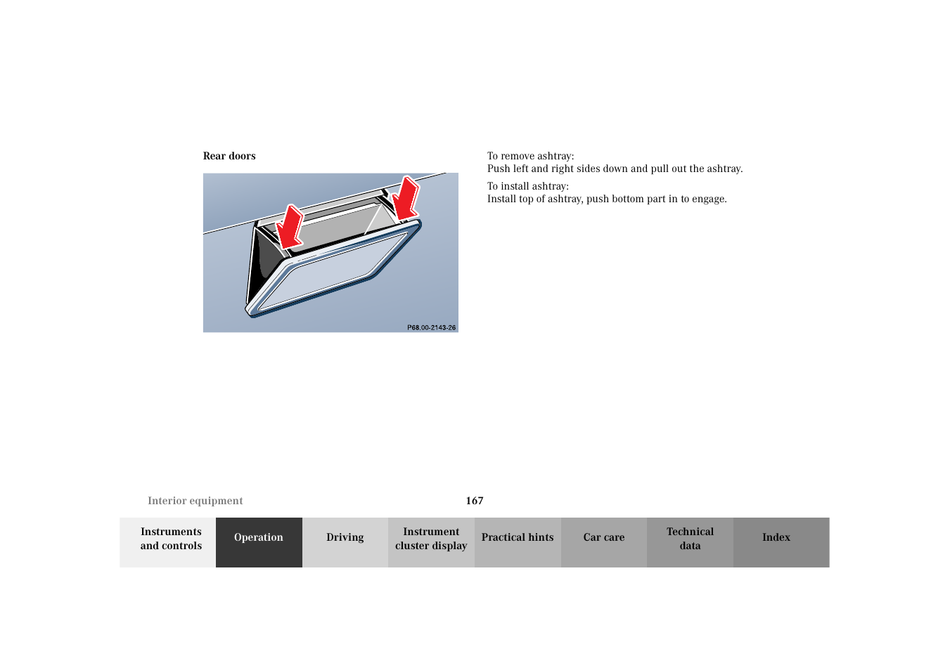 Mercedes-Benz 2003 E -Class Wagon User Manual | Page 170 / 354